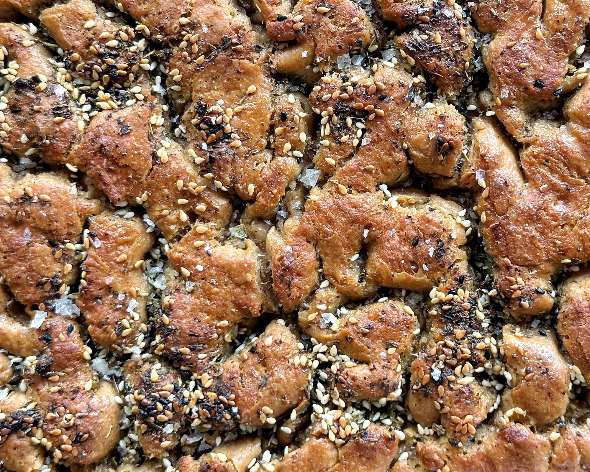 Wholewheat Za'atar Focaccia – Honest Toil