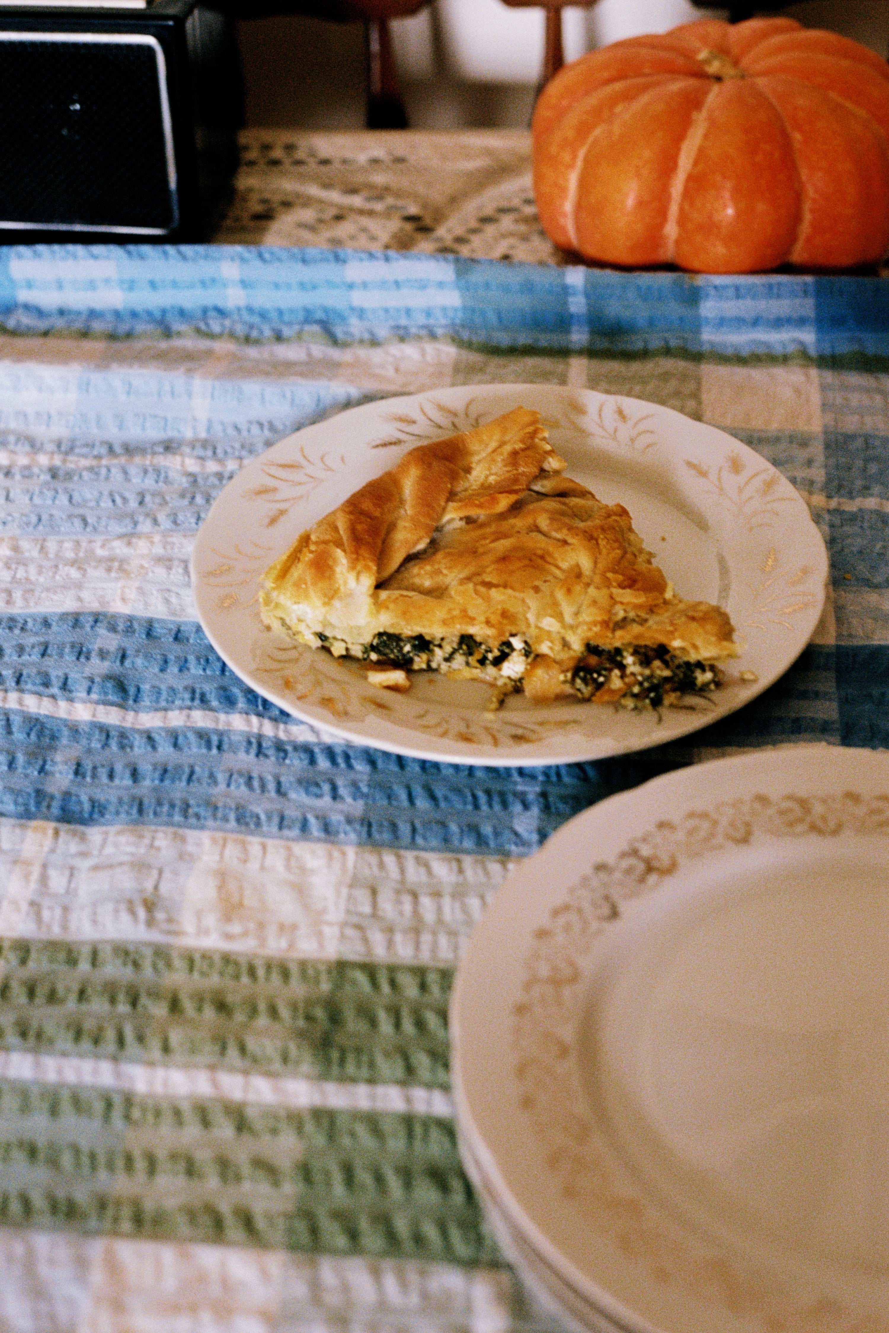 Leek Pita by Ella Mittas