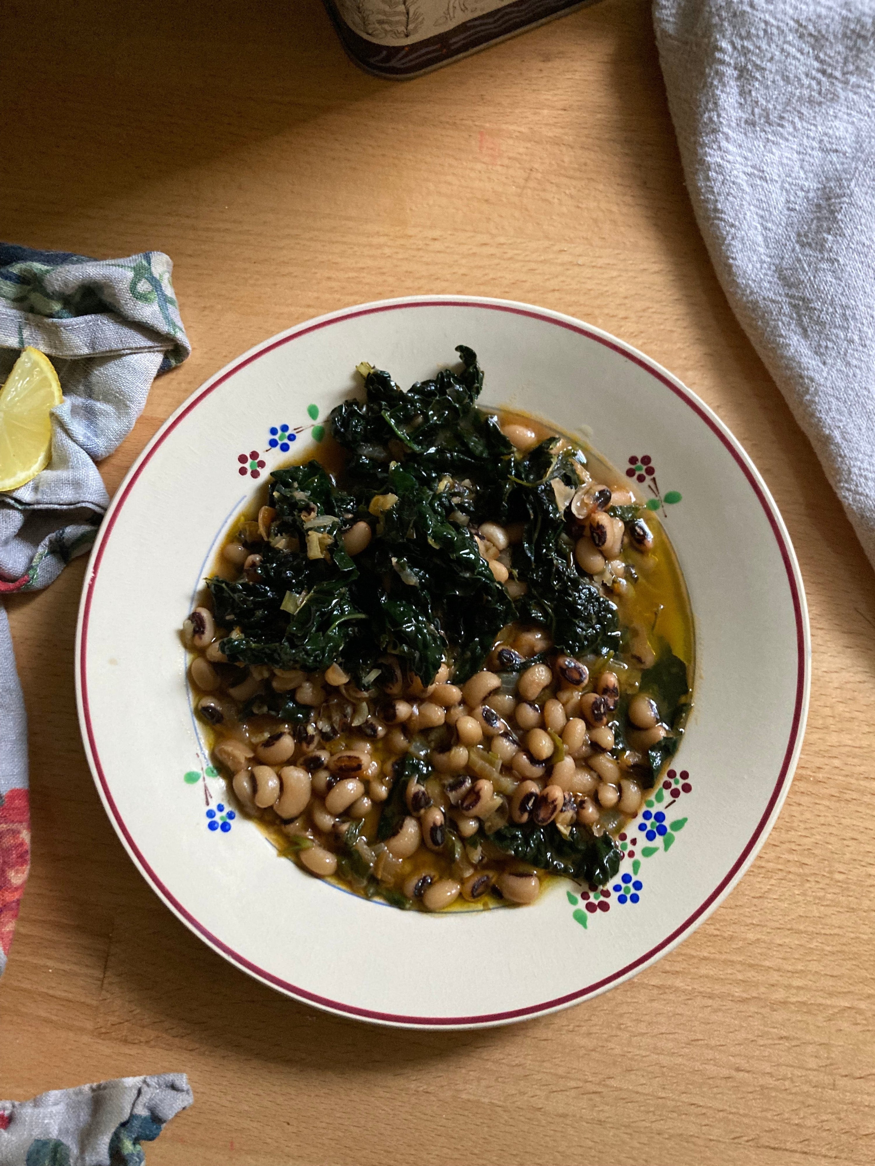 Black-Eyed Beans, Winter Greens & Citrus with Despina Siahuli
