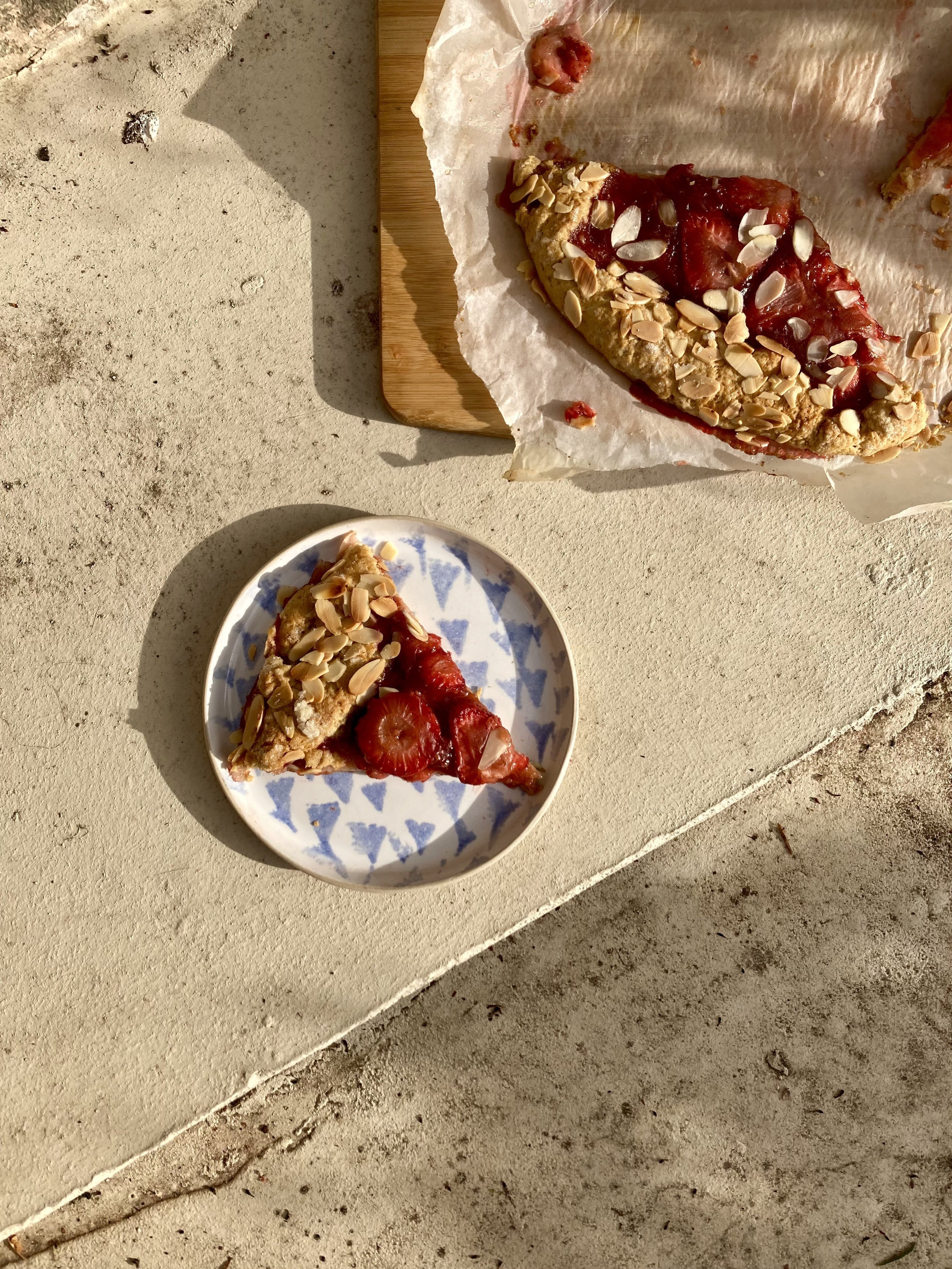 Strawberry Pie with Olive Oil Pastry