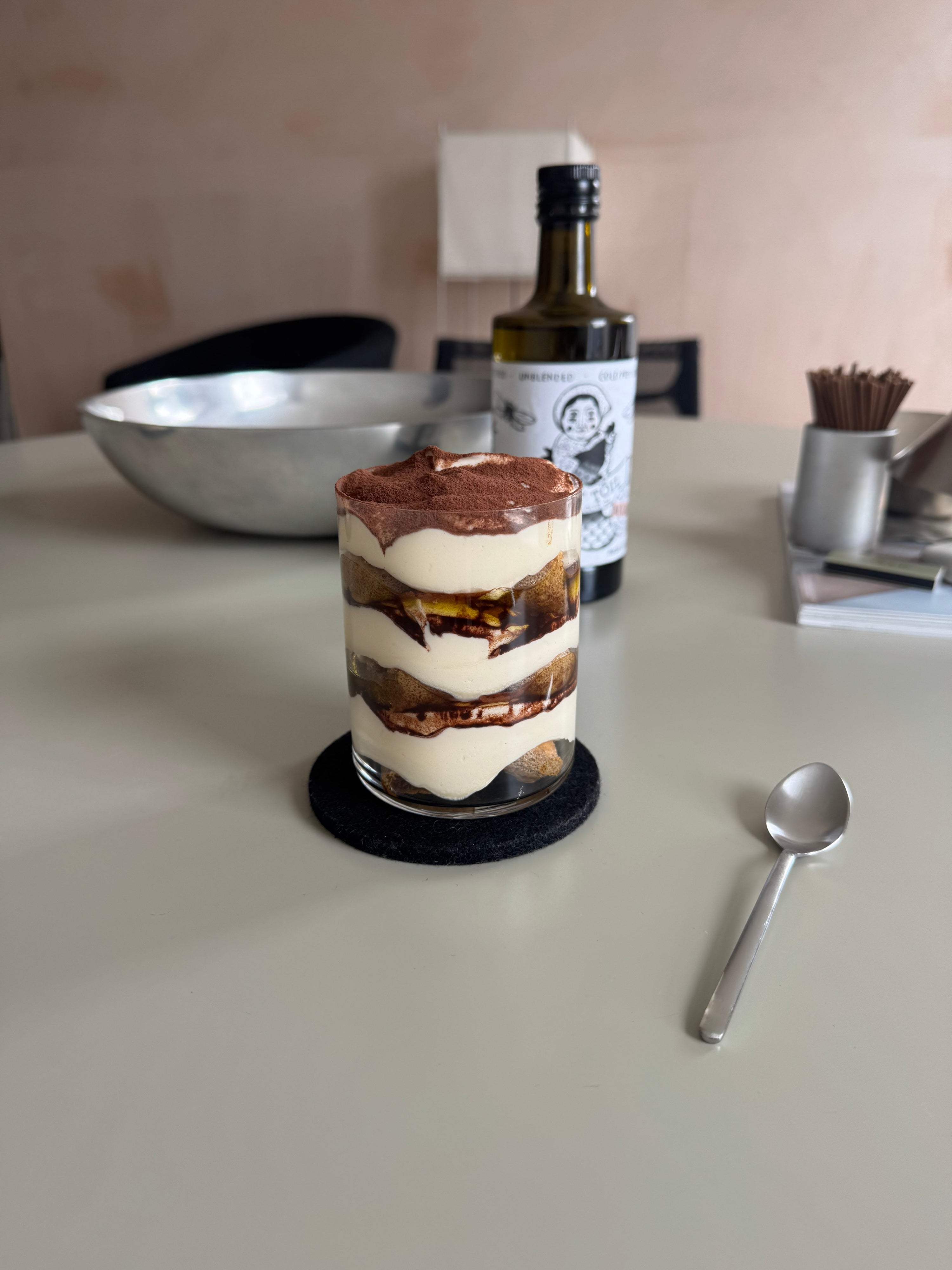 Olive Oil Tiramisu
