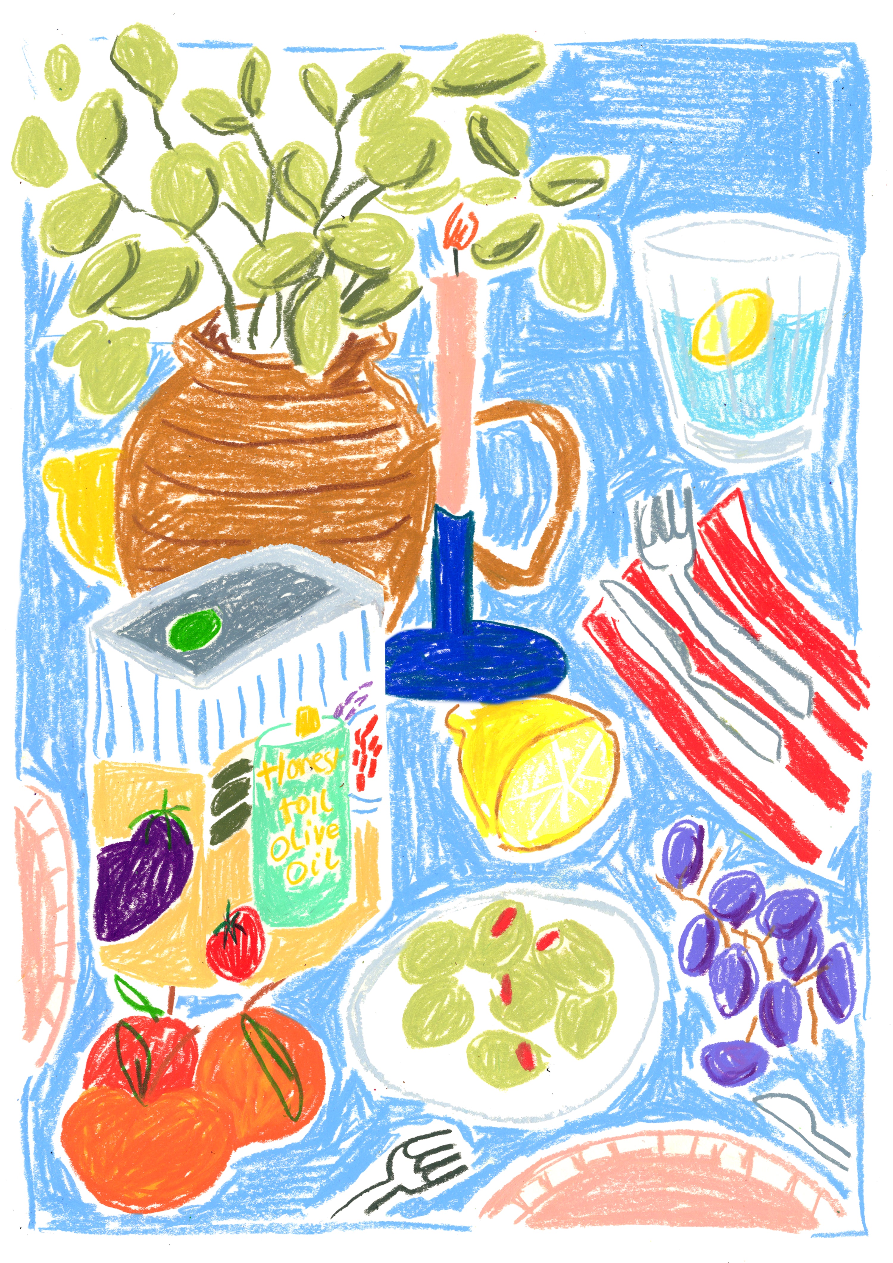 Zena Kay Print + Honest Toil 1 Litre