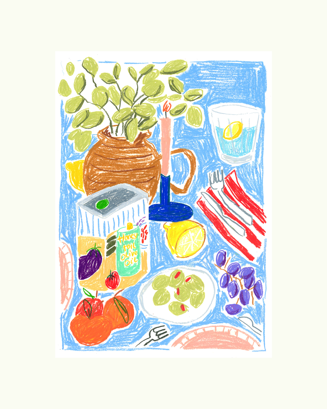 Zena Kay x Honest Toil Print